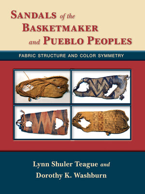 cover image of Sandals of the Basketmaker and Pueblo Peoples